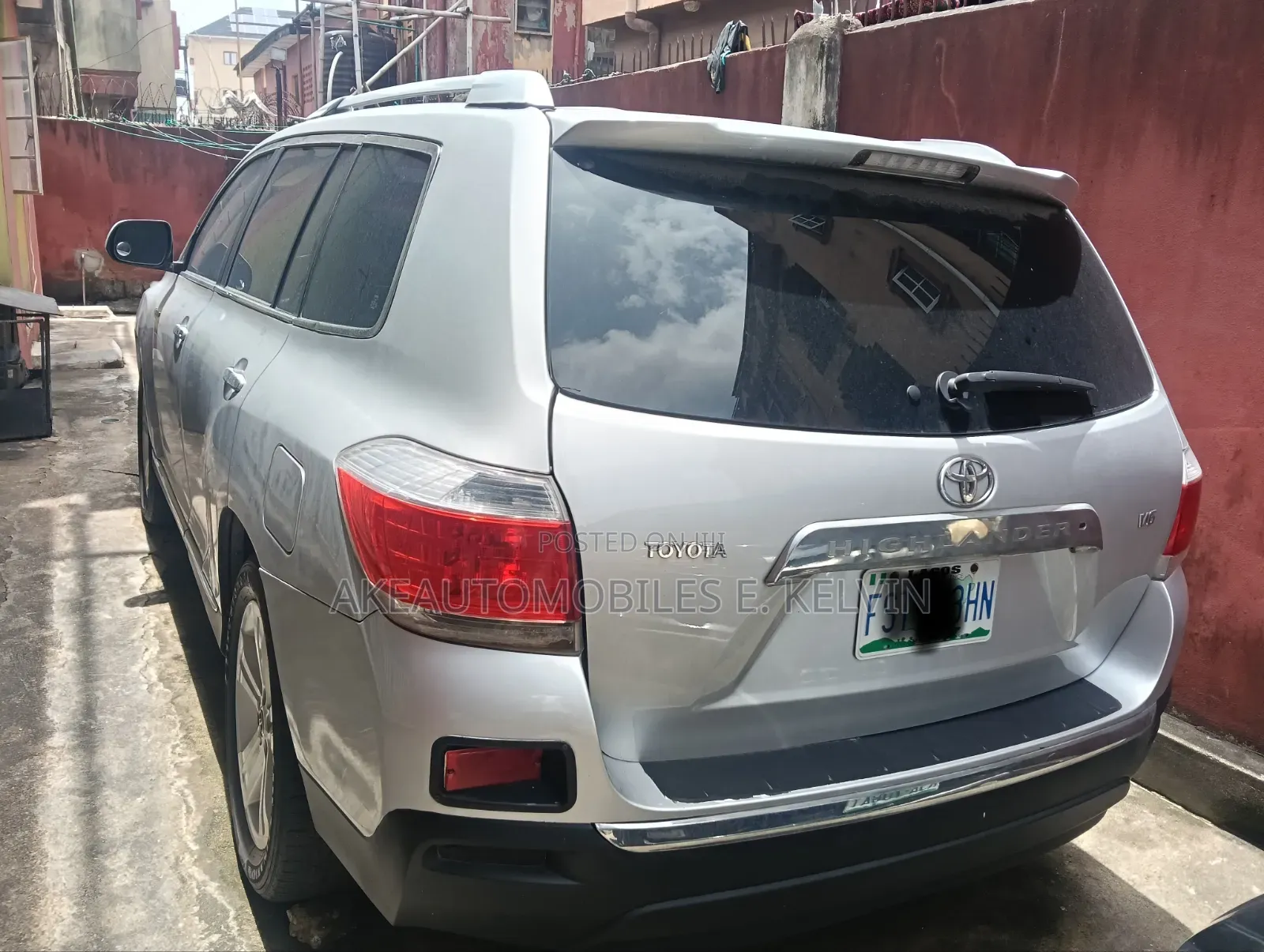 Toyota Highlander 2013 Silver