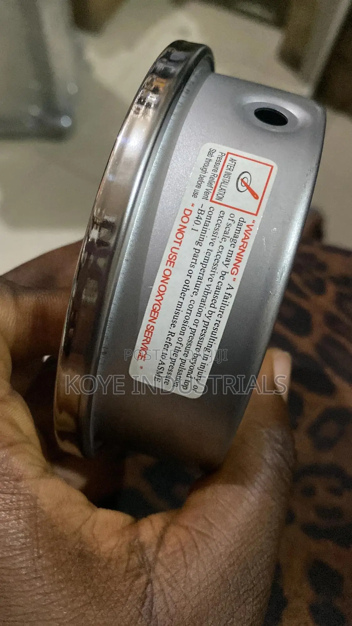 Ammonia Compound Pressure Gauge