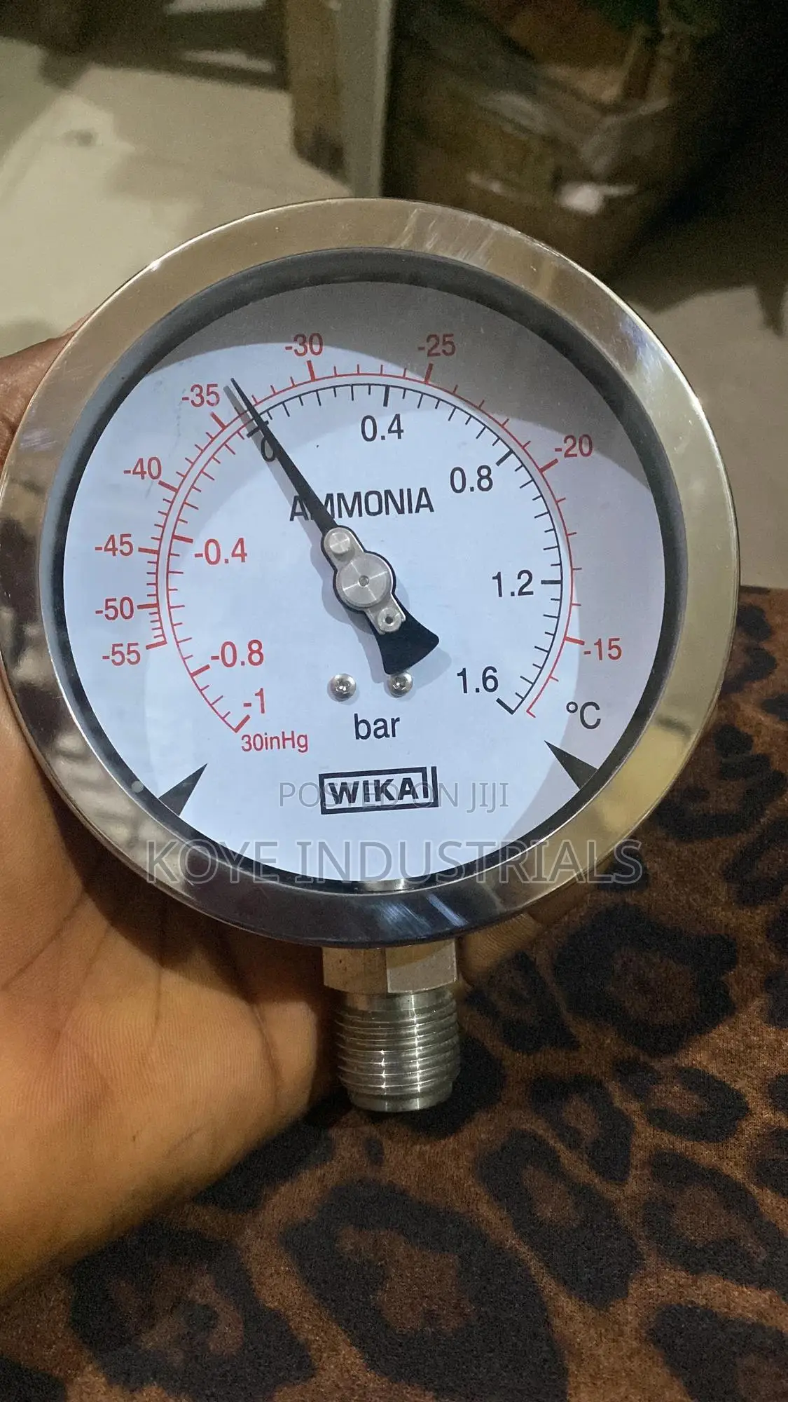 Ammonia Compound Pressure Gauge