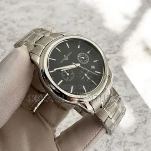 Ulysse Nardin Chronograph Silver Chain Watch