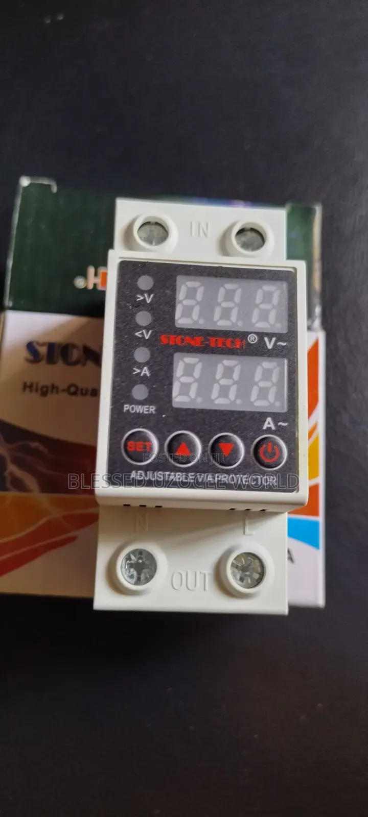 Stonetech 40a Digital Avs Adjustable Voltage Current (V/A) Protection