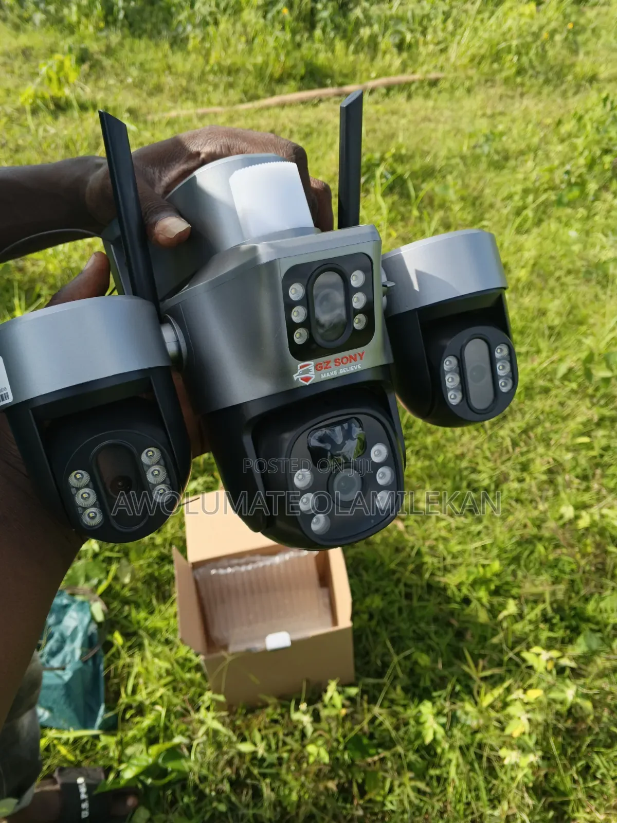 10×Zoom 4lens PTZ Solar Camera