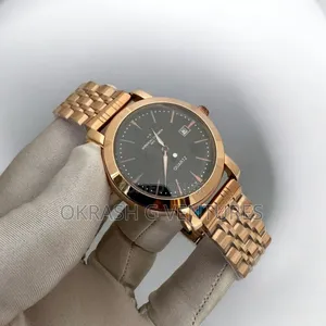 Vacheron Constantin Rose Gold Chain Watch for Women's