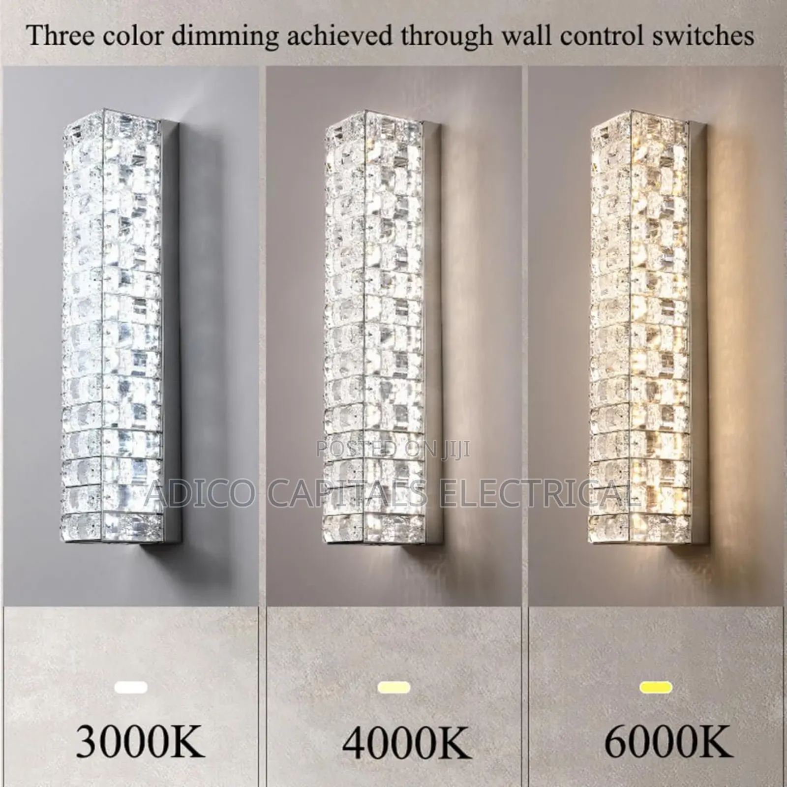 Crystal Wall Brackets Light