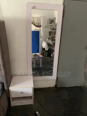 Bedside Cupboard and Mirror