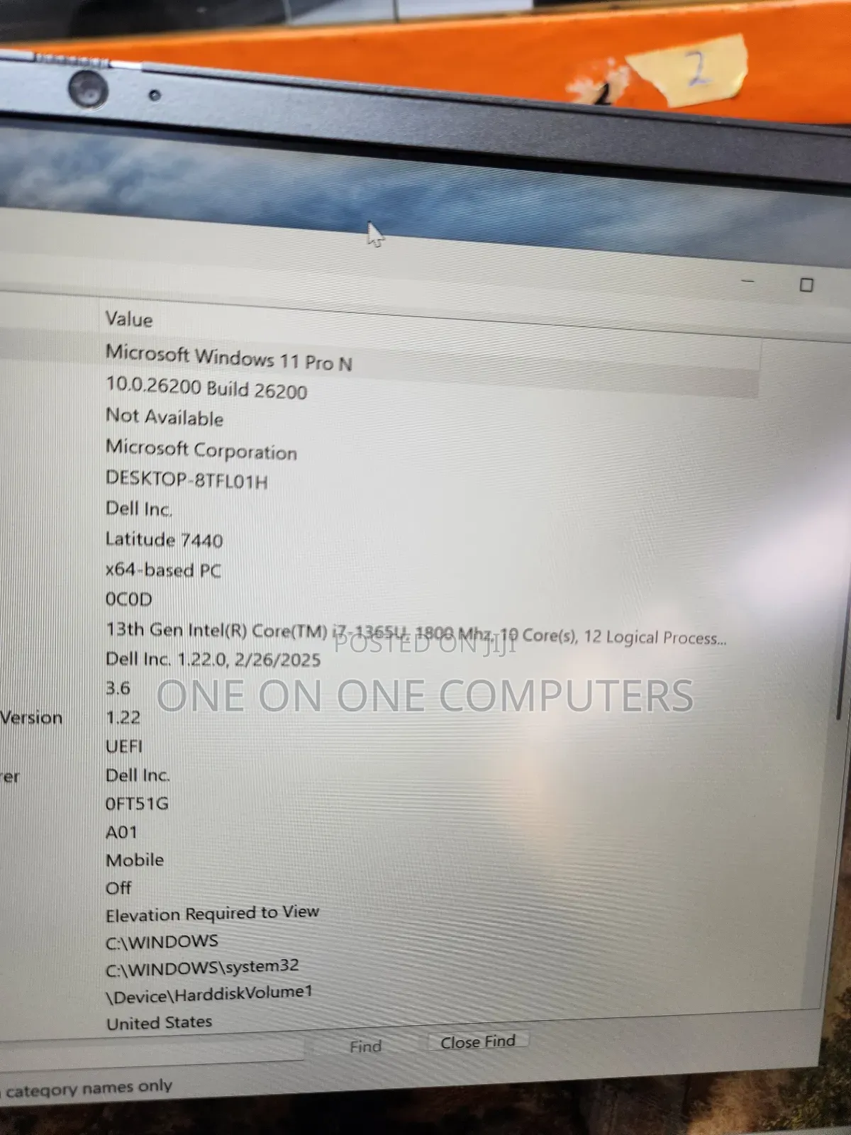 Laptop Dell Latitude 7440 16GB Intel Core i7 SSD 512GB
