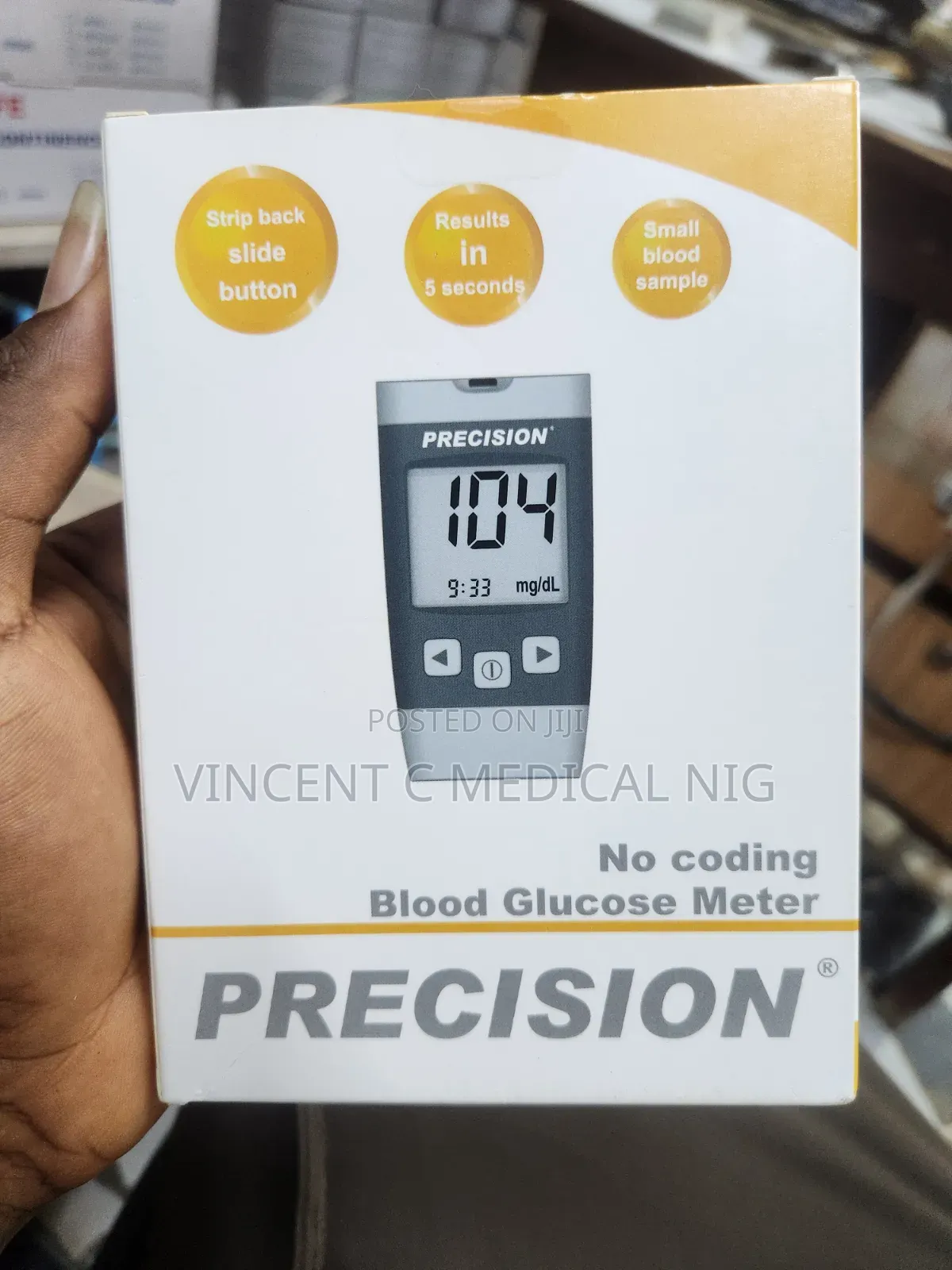 Precision Blood Glucose Meter