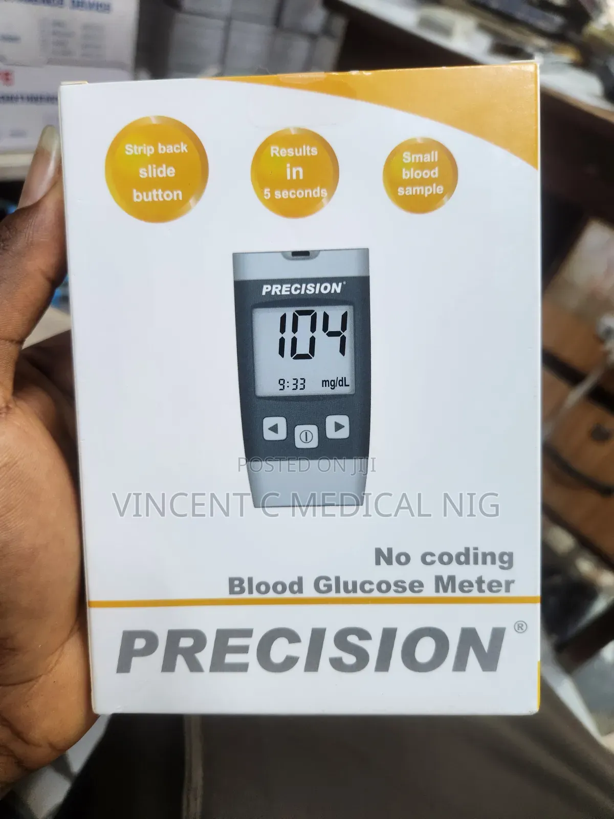 Precision Blood Glucose Meter