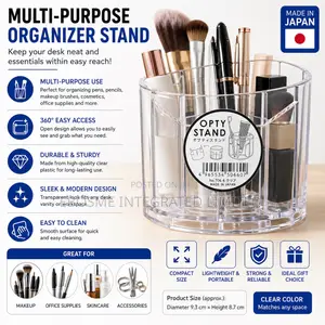 Multi Purpose Organizer Stand Toothbrush Toothpaste Holder