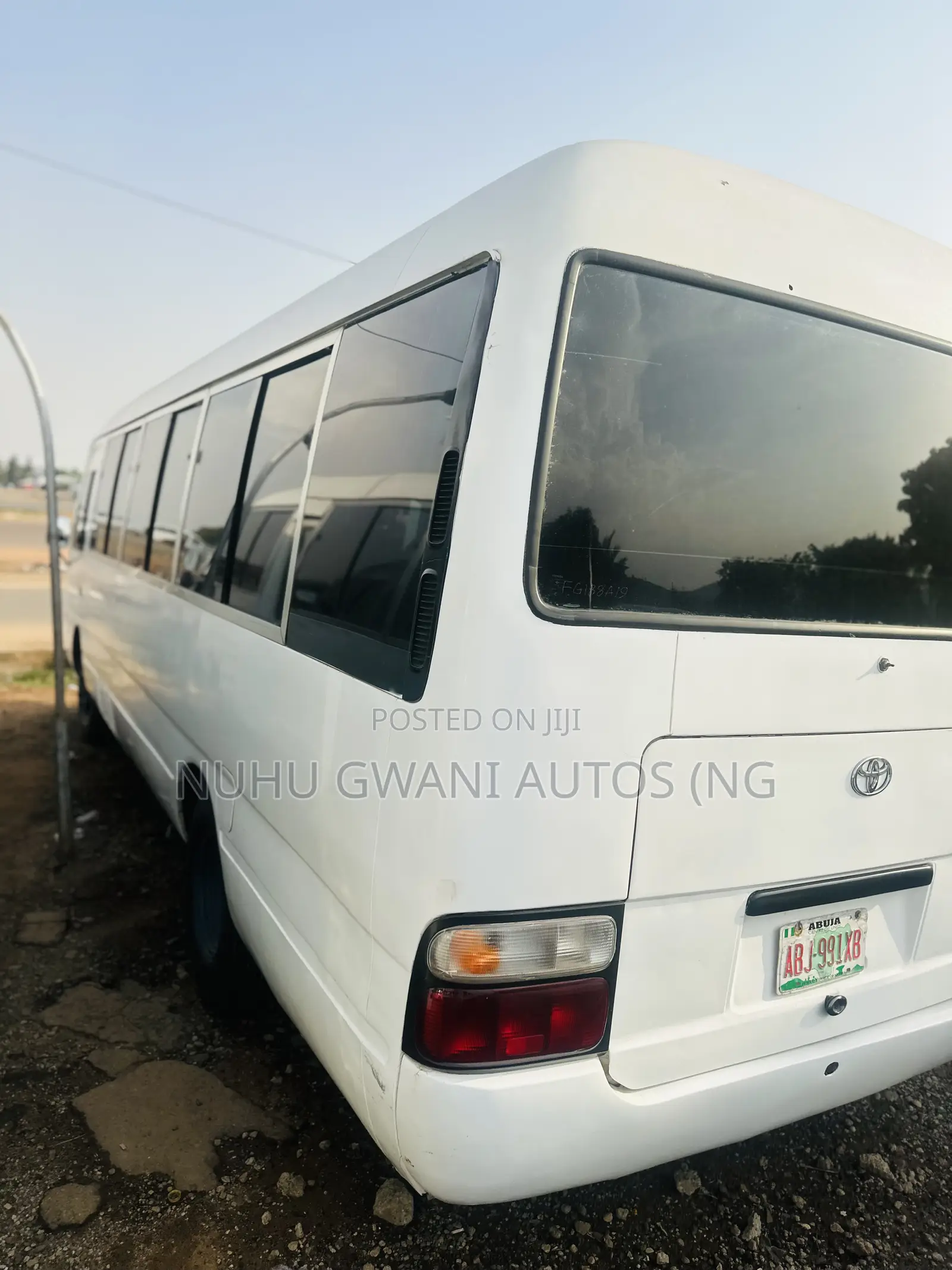 Toyota Coaster 2010 White
