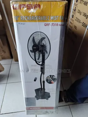 Qasa 18" Rechargeable Mist Fan QRF-7318 Forest