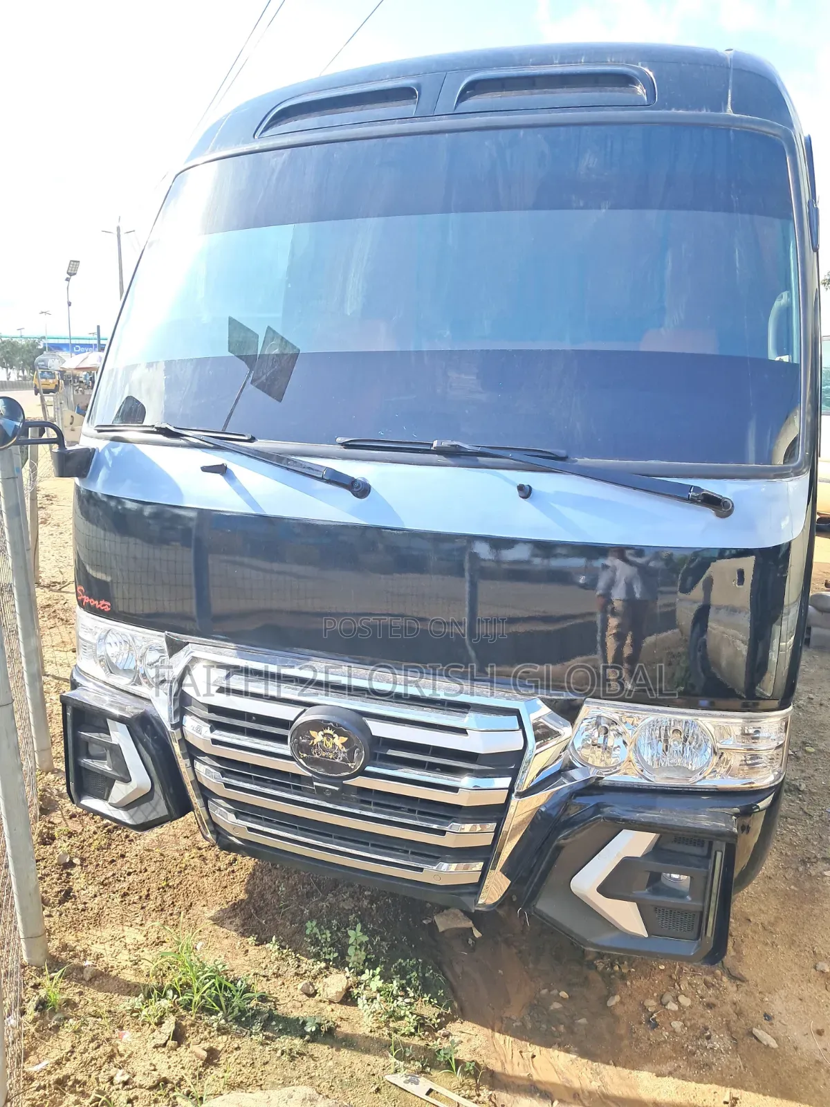 Toyota Coaster 2018 Black
