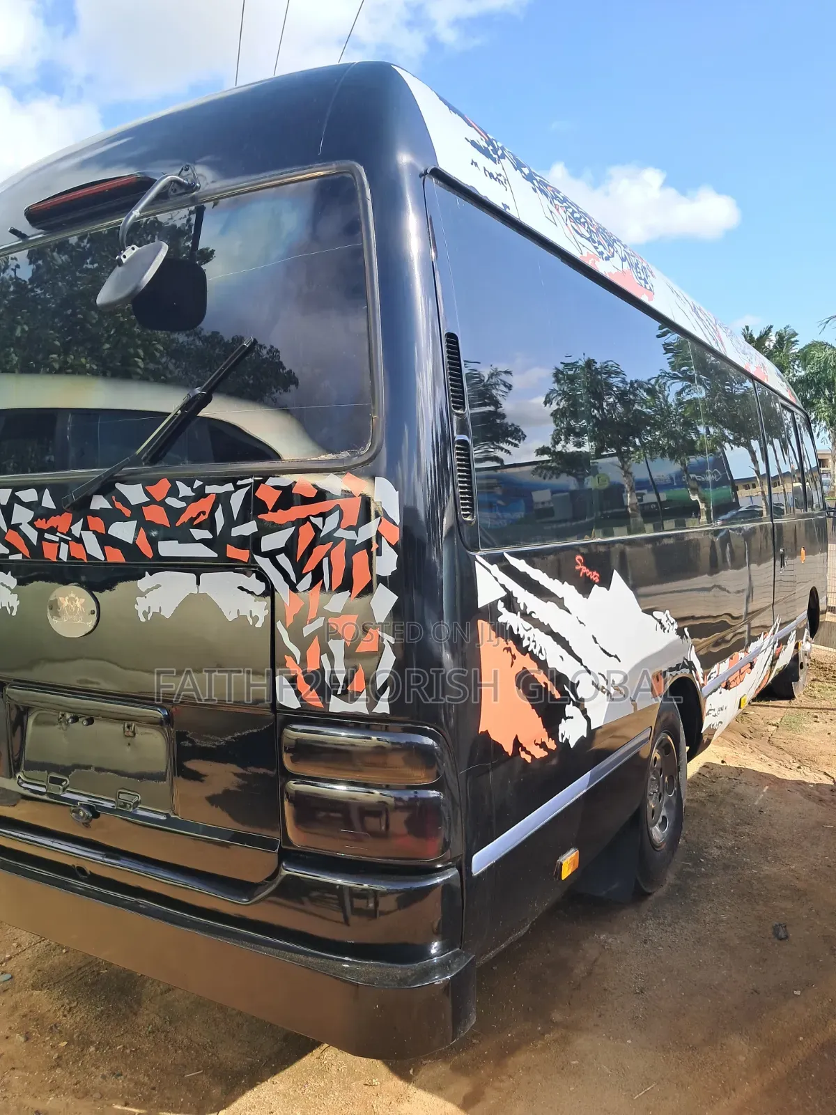 Toyota Coaster 2018 Black