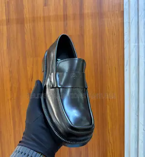Luxury Update  Prada Brushed Leather Loafers. S