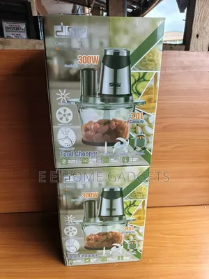 DSP 300w Food Chopper - 3l Glass Stainless Steel