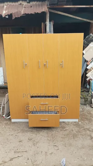 Quality 5by6 Wardrop 4doors and 2drawar HDF