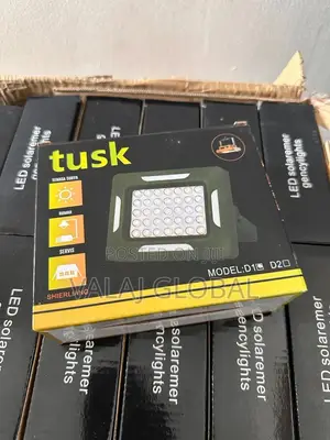 Tusk Led Solar Emergency Light.