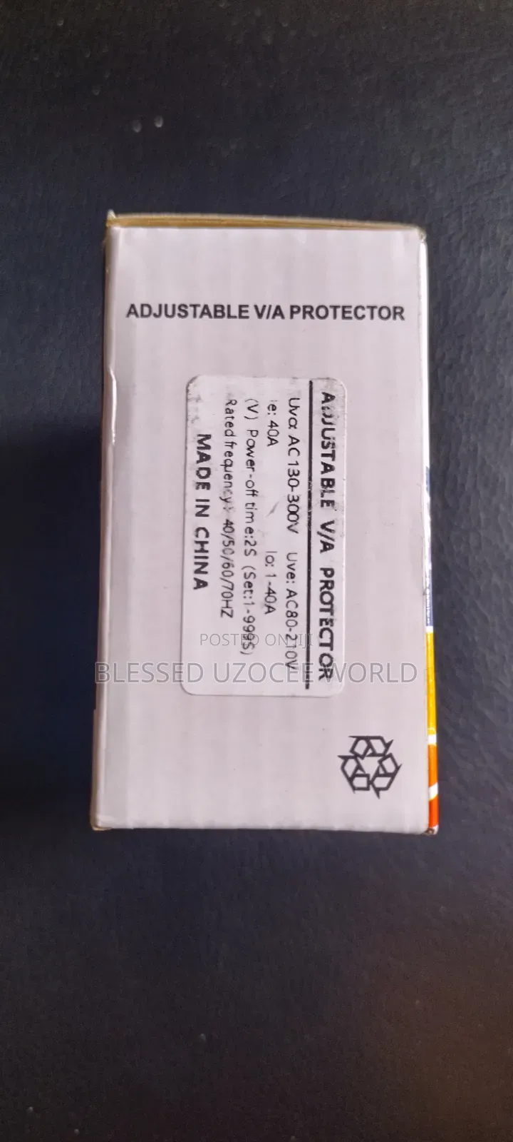 Stonetech 40a Digital Avs Adjustable Voltage Current (V/A) Protection