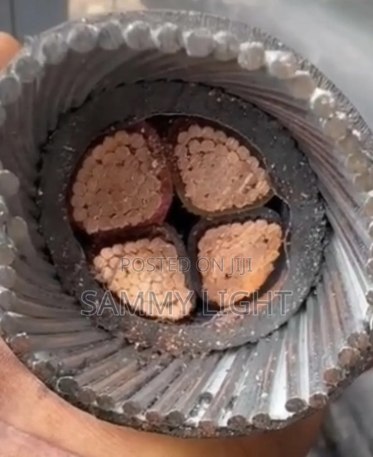 50mm 4core Armored Cable