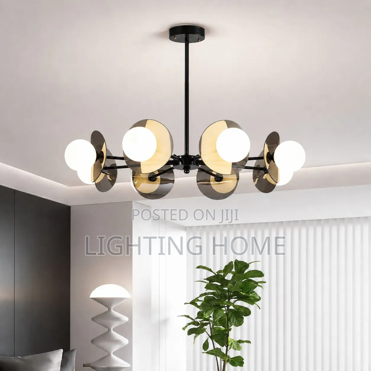 Nodic Chandelier Light by 8 Hand
