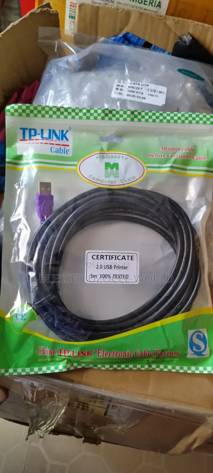 5m Usb to Printer Cable for Laptop,Desktop +Other Device 2.0 a/B Cable