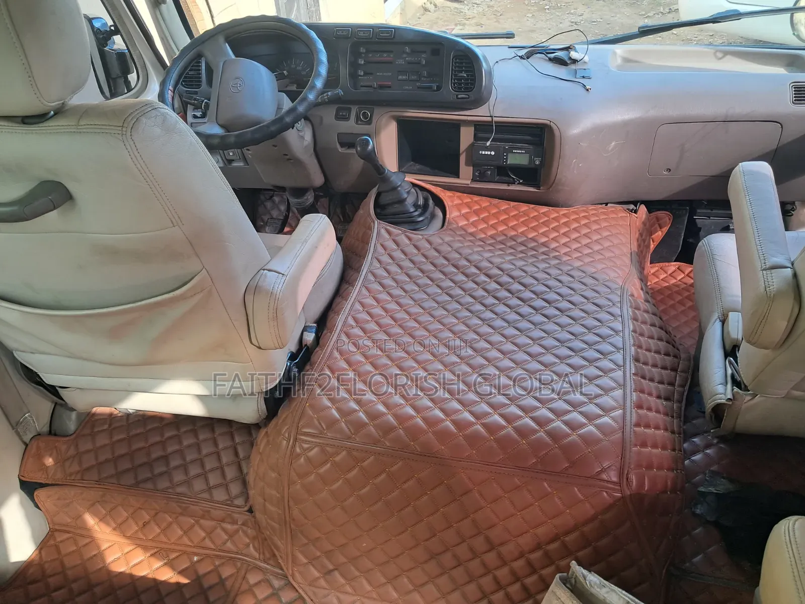 Toyota Coaster 2017 Brown