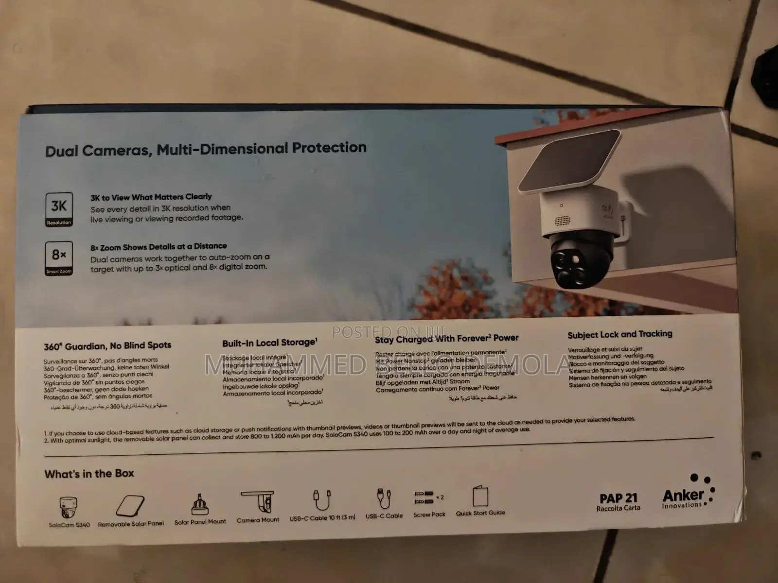 Eufy Security Solocam S340