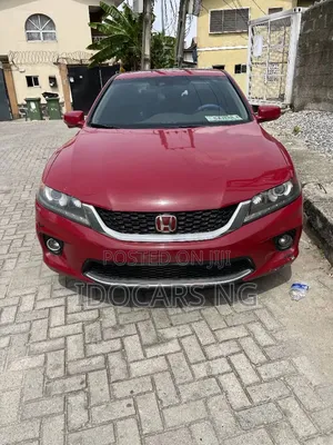 Honda Accord EX-L V-6 2dr Coupe w/Navigation (3.5L 6cyl 6A) 2014 Red