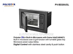 Polystar 20l Built-in Microwave Grill (Pv-Bd20ugl)
