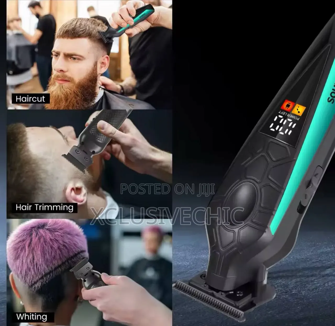 New Design Blueidea Digital Rechargeable Trimmer