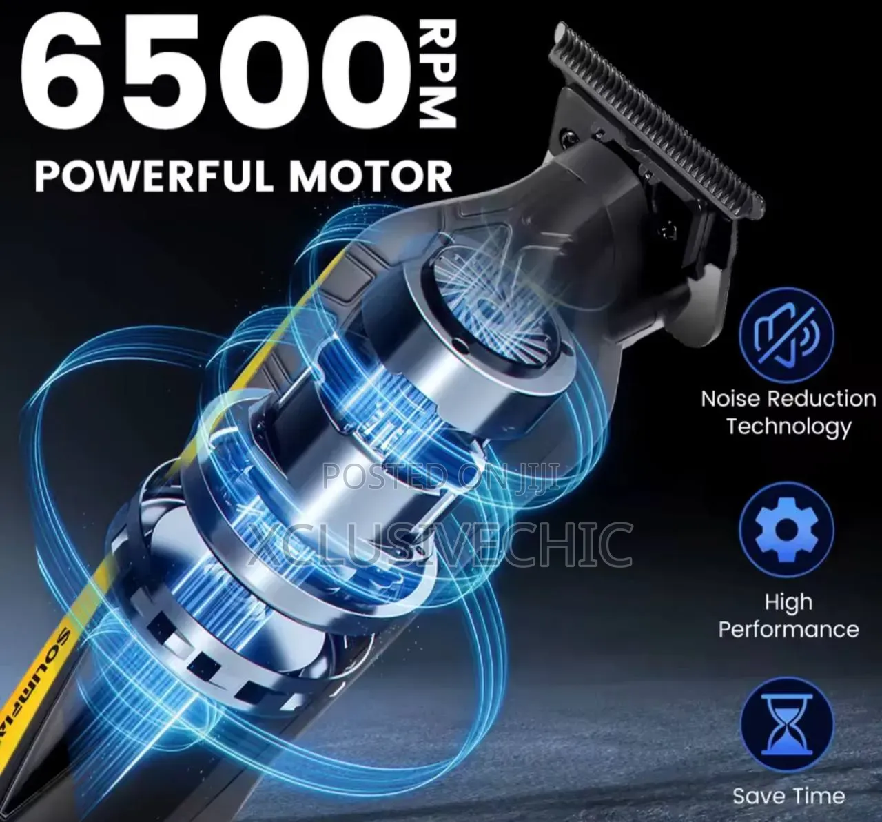 New Design Blueidea Digital Rechargeable Trimmer