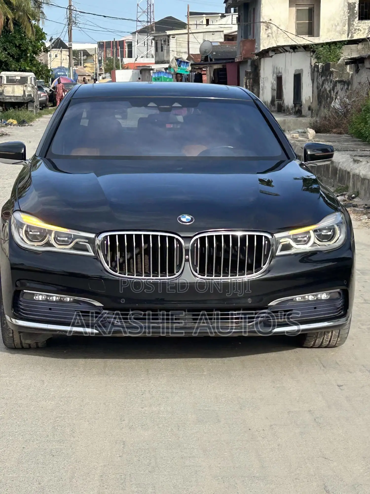 BMW 740 2017 Black