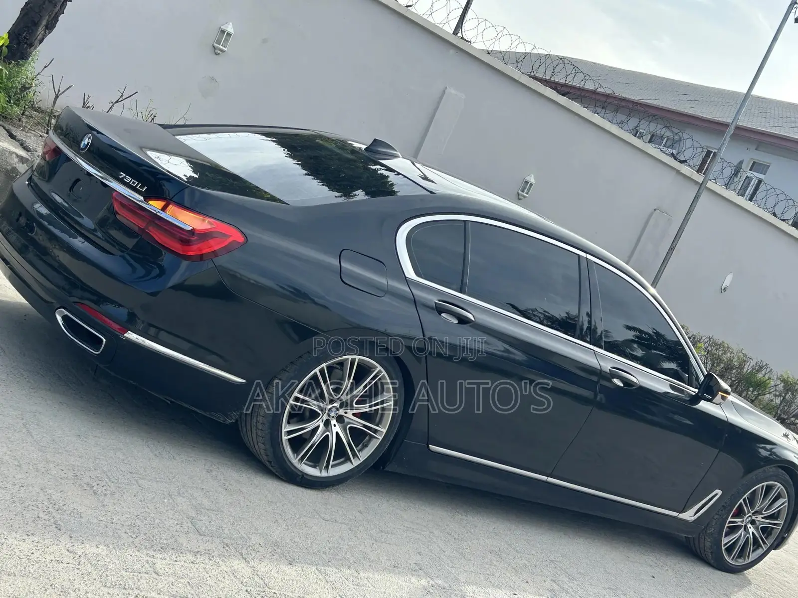 BMW 740 2017 Black