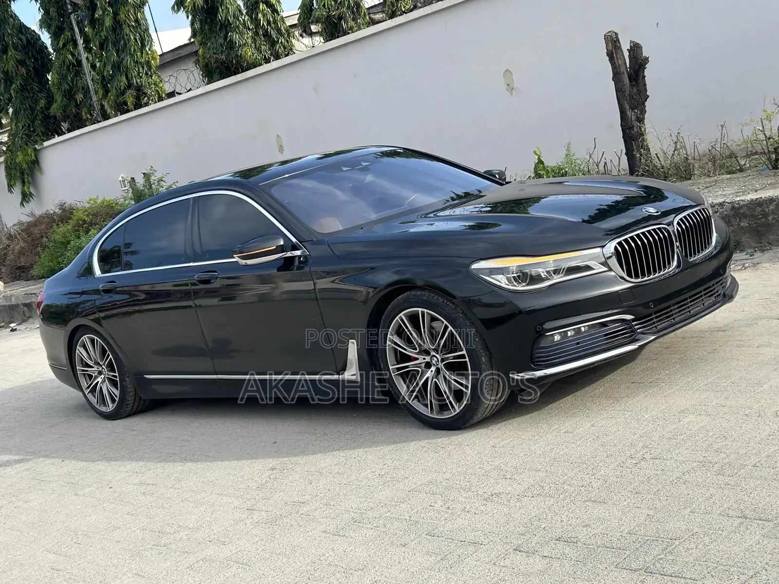 BMW 740 2017 Black