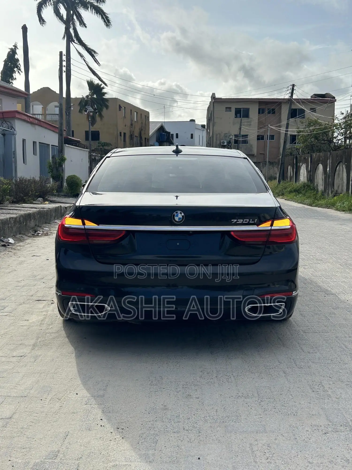 BMW 740 2017 Black