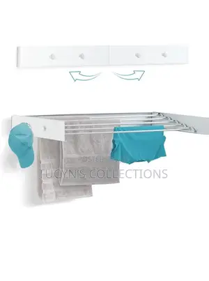 Retractable Wall Mounted Clothes Drying Rack