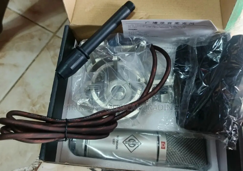 Nuwmann U87 Condenser Studio Microphone