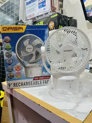 Qasa 9” Rechargeable Fan