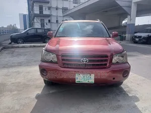 Toyota Highlander V6 AWD 2003 Red