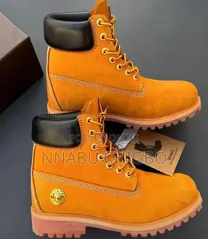 Original Timberland Premium Leather Boots for Men – Durable Stylish