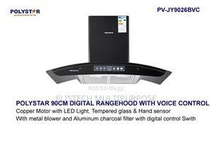 Polystar 90cm Voice Control Digital Rangehood (Pv-Jy9026bvc)