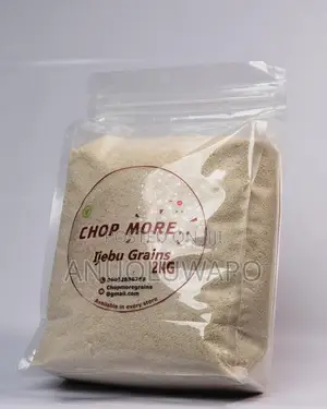 Chop More Grains Premium Ijebu Garri and Ofada Rice