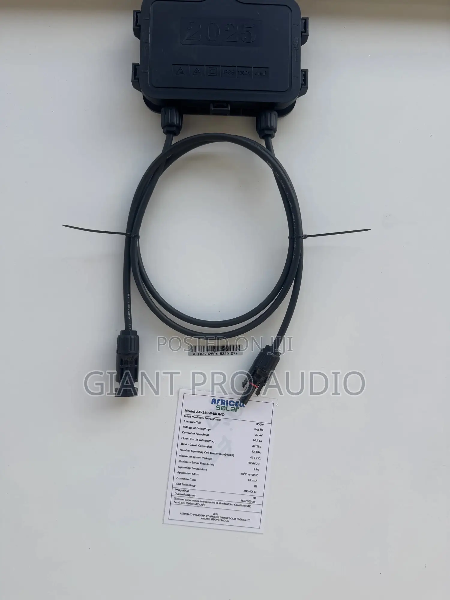 Africell Af-350w-Mono Solar Panel
