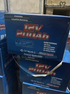 12v 200ah Lifepo4 Deep Cycle Lithium Battery