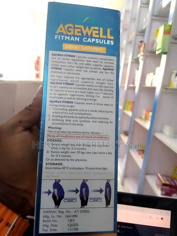Agewell Fitman Capsule