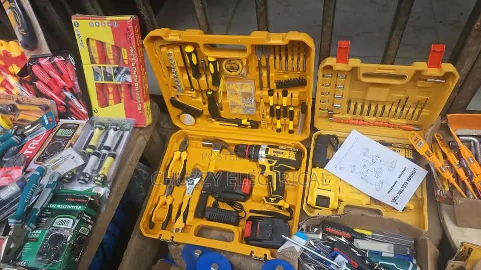 Cordless Drill Tool Kit Set
