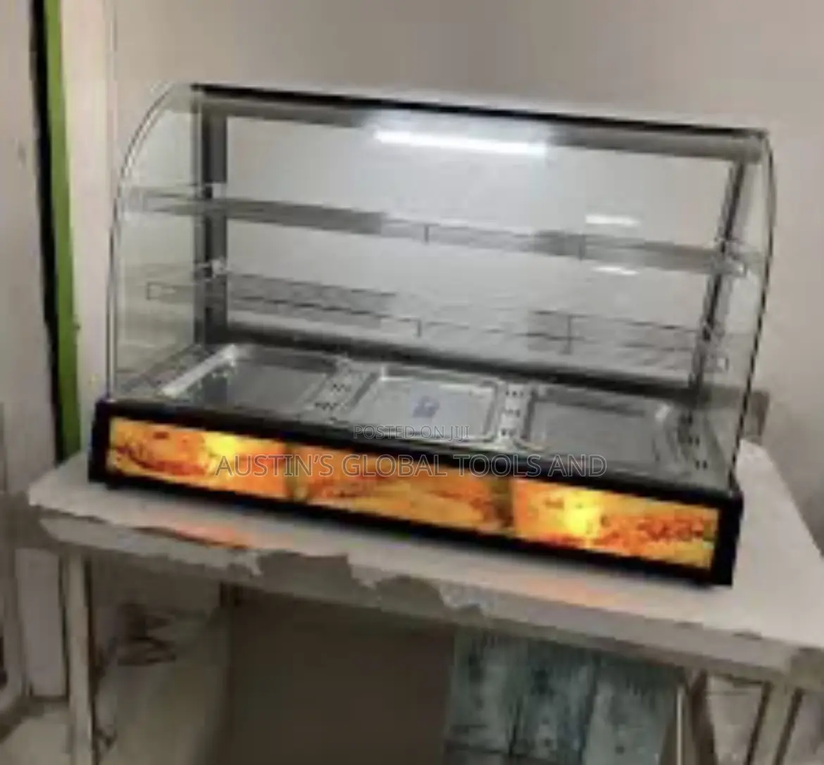 3-Plate Food Display Warmer