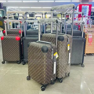 L v Monogram Travel Luggage Hard Shell Suitcase, Unisex Travel Set M/S