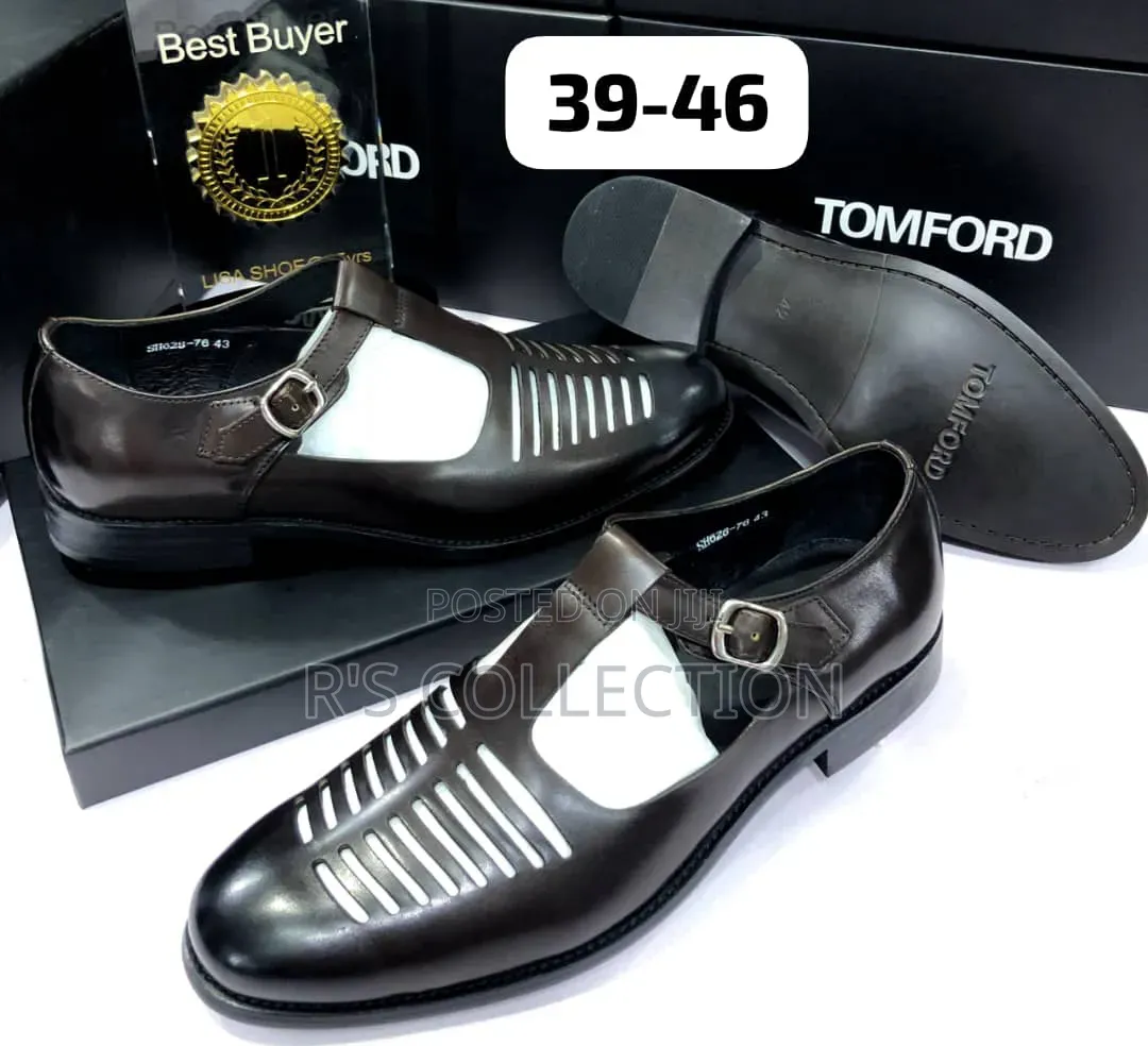 Original Italian Tom Ford Men Sandals