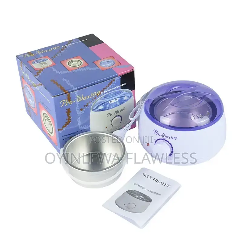 Electric Wax Heater Prowax 100 Hair Removal Machine Bean With Sticks